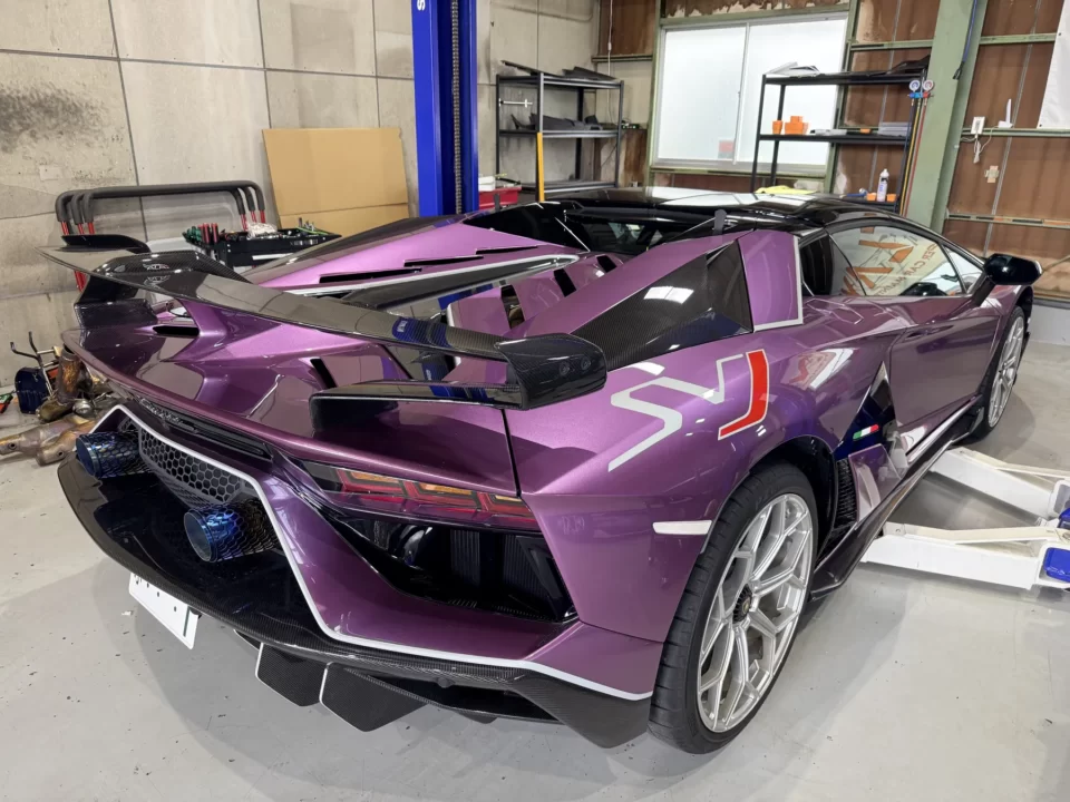 AVENTADOR SVJ（カスタム・メンテナンス）